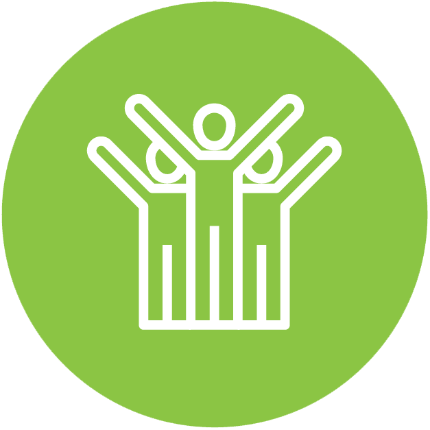 ESG Icon-green circle_Thriving Together-t Thriving Together icon
