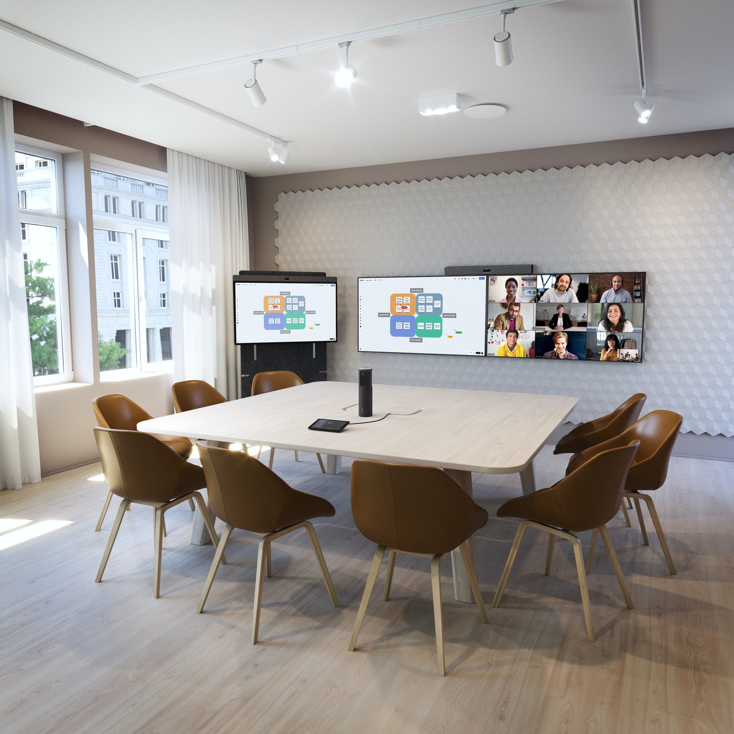 Microsoft environment meeting room